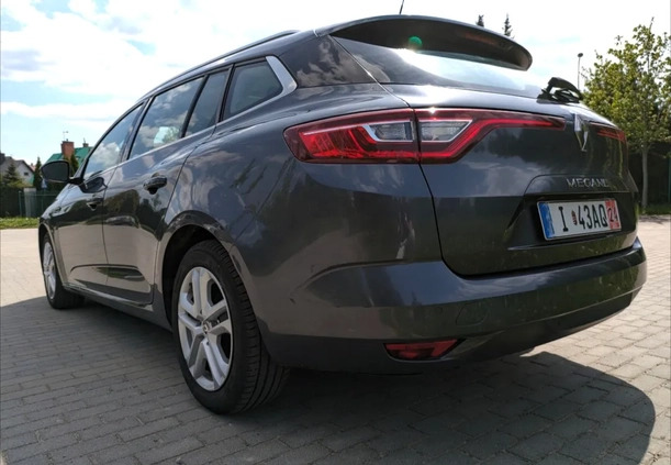Renault Megane cena 47109 przebieg: 64300, rok produkcji 2019 z Rzeszów małe 352